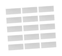 LIFKOME 10pcs Rectangular Acrylic Mirror Tiles DIY Craft Stripes for Home Office Decor Silver Long Strip Mosaic Mirrors for Makeup Jewelry Box Custom Cuttable Decorative Panels