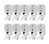 LIFKOME 10Pcs Spring Loaded Mini Tip Push Catch Latch with Strong Spring Steel Cabinet Door Catch for Cupboards Wardrobes Push to Close Door Fasteners
