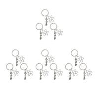 LIFKOME 12 Pcs Chemistry Keychain Set Science Key Rings with Molecule and Microscope Charms for Science Teacher and Laboratory Accessories
