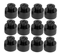 LIFKOME 12 Pcs Tooth Leakproof Push Pull Caps Reusable Sports Water Bottle Replacement Tops with Hand Pull Press Mechanism for Mineral Water Bottles