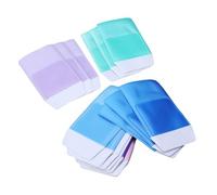 LIFKOME 12pcs Assorted Color PVC Pen Pouch Medical Pen Bag Storage Pocket for Nurses Doctors Compact Stationery Organizer