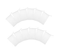 LIFKOME 12pcs Exfoliating Soap Foaming Net Pouch for Deep Cleansing for Men and Women Suitable for Shower and Bath Soft Mesh Material