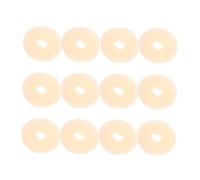 LIFKOME 12pcs Hair Donut Bun Makers for Women and Teens Medium Beige Updo Hair Accessories French Hairstyle Styling Tools for and Daily Wear