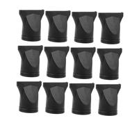 LIFKOME 12pcs Hair Dryer Nozzle Attachment Black PC Material Suitable for 4.35-4.5cm Diameter Blow Dryers Hair Styling Tool to Gather and Disperse Airflow for Professional Hairdressing