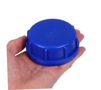 LIFKOME 12pcs Industrial Plastic Sealing Caps with Gasket Airtight Screw Lids for Drums Compatible with Buckets Leakproof Paint Oil and Food Storage Blue