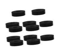 LIFKOME 12pcs Rubber Isolation Gasket Pads Od Id Thick Anti-vibration Furniture Feet Pads Shock Absorbing Rubber Bumpers for Mechanical Damping and Noise Reduction
