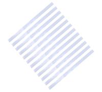 LIFKOME 12pcs Silver Reflective Paper Stickers with Adhesive Strips for Use with Optical Tachometers and Counters, Preventing Falling on Rotating or Moving Objects