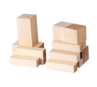 LIFKOME 13pcs Basswood Blocks Wood for DIY Woodworking and Whittling Soft Unfinished Wood with Fine Texture for Artistic Crafting Education and Creative Projects
