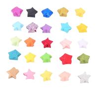 LIFKOME 1500pcs Star Folding Paper Strips DIY Crafts Creative Origami Pentagram Paper for Relaxation Fun School Art Projects