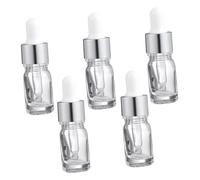 LIFKOME 15Pcs Glass Essential Oil Dropper Bottles Refillable Transparent Dispensers for Aromatherapy DIY Blends Soap Making and Sample Storage
