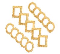 LIFKOME 15pcs Miniature Photo Frames Vintage Mini House Decorative Small Picture Frame for DIY Dollhouse Accessories with Fine Detail Craftsmanship