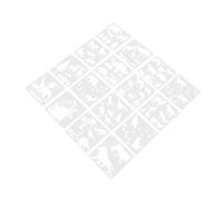 LIFKOME 16 Sheets Reusable Animal Shape Painting Stencils for DIY Crafts Smooth Art Templates for Spraying Drawing and Home Decor Creativity Development