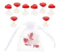 LIFKOME 16Pcs Silicone Manicure Toe Separators Soft Cushioning Nail Art Toe Dividers for Pedicure Protection Washable Japanese-style Spreaders for Women and Men at Home Salon