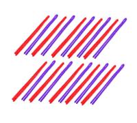 LIFKOME 180 Pieces Salon Hair Perm Rods Curling Rollers 18cm Thin Perm Rods for Barber Hairdressing Cold Wave Styling Tools for Women and Professionals Random Color