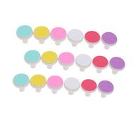 LIFKOME 18pcs Baby Nail File Pads Electric Infant Nail Grind Heads Replacement Set for Newborn Multi-Color Accessories for Safe