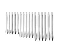 LIFKOME 18Pcs Lipstick Powder Spoons Subpackaging Tools for Women DIY Home Use Stainless Steel Cosmetic Mixing and Transfer Kit