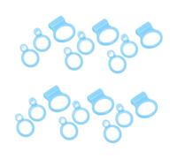 LIFKOME 18pcs Reusable Chopstick Learning Rings Portable Silicone Finger Covers Smooth Silicone Finger Rings for Creative Learning Chopsticks Tools at Home Travel