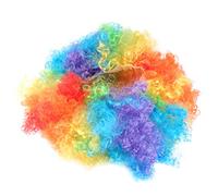 LIFKOME 1pc Afro Wig Creepy Clown Wig Costume Party Wig Costume Halloween Wigs Fluffy Afro Clown Wig Clown Wigs Clown Headgear Prop Cosplay Wig Chemical Fiber (polyester) Colorful