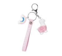 LIFKOME 1pc Cute Cartoon Alpaca Keychain Pendant Creative Bag Decoration for Occasion Hanging Accessory Colors