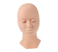LIFKOME 1pc Eyelash Practice Mold Premium Silicone Makeup Training Mannequin for Eyelash Extension and Facial Techniques for Beginners and Makeup