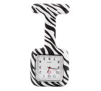 LIFKOME 1pc Square Printing Silicone Pocket Watch Numbers Safe Design for Healthcare Professionals