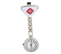 LIFKOME 1pc Triangle Nurse Pocket Watch Quartz Stylish Fob Watch for Nurses and Doctors Water-Resistant Hanging Quartz Timepiece Creative for Nursing Students and Medical Staff