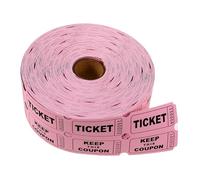 LIFKOME 1Roll Raffle Tickets for Events Game Raffle Tickets for Parties Celebrations and Drawings Easy to Use and Store for Various Occasions