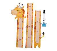 LIFKOME 1set Creative Cartoon Animals Height Measurement Sticker for Boy Girl Growth Chart Wall Decor for Bedrooms Nurseries and Play Areas Charming