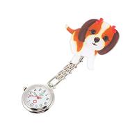 LIFKOME 1set Cute Cartoon Dog Pocket Watch for and Doctors Clip Design Accurate Timing Movement for Students and Medical Professionals Compact Hanging Fob Watch