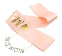 LIFKOME 1Set Mommy Headband and Sash Hair Hoops and Sash for Shower for Maternity Photo Shoot Props and Celebrating Your Arrival