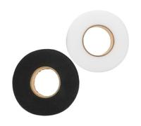 LIFKOME 2 Rolls Double-sided Hemming Tape for Clothes DIY Yards Each White Black Wide Strong Adhesive Mending Tape for Temporary Fabric Repairs and No-sew Craft Bonding