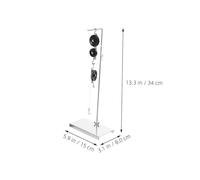 LIFKOME 2 Sets Scientific Experiment Pulley Block Kit with Single and Double Pulleys Bracket and Ropes for Physics Mechanics Experiments Galvanized Base Educational Tool for School