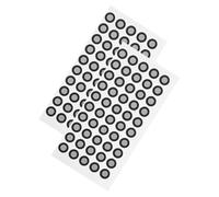 LIFKOME 2 Sheets Scanner Reflective Film Marker Points for Accurate Scanning Reference High Reflectivity Marking Dots Inner Per Portable and Easy to Use for Architecture Engineering Design