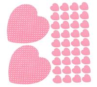 LIFKOME 200 Sheets Heart-shaped Nail Polish Remover Pads in Pink Box Super Absorbent Wipes Go Nail Cleaning and Makeup Removal Convenient Travel
