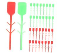 LIFKOME 200pcs Fire Extinguisher Tamper Seal Lock Pins Plastic Safety Tags Security for Fire Extinguisher Accessories with Red and Green Seals for Easy Identification