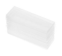LIFKOME 200pcs Pre-cleaned Microscope Slides Glass Sample Slides High Transparency Chemical Stability for Basic Biological Science Education Classroom Lab Use