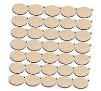LIFKOME 200pcs Unfinished Wooden Balloon Cutouts Rustic Wood Slices for DIY Crafting Wedding Birthday Decorations Natural Blank Wood Circles for Painting Ornaments