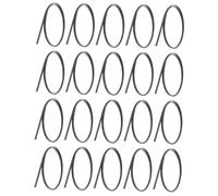 LIFKOME 20Pcs Black Plastic Guitar Binding Purfling Strips Abs Material Acoustic Classical Guitar Edge Trim Decorative Protective Edging