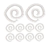 LIFKOME 20pcs Brown 0.8cm Handmade Doll Eyelashes Strips Small Fake Doll Lashes Accessories for Makeup Craft Supplies