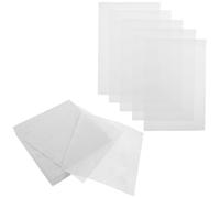 LIFKOME 20pcs Double Sided Fusible Interfacing Sheets with Tpu Material and Lining Cloth, Heat Melt Adhesive for Sewing, Embroidery and Crafts, Secure Press-on Iron on Fabric Tape