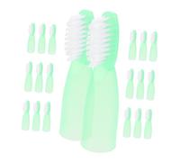 LIFKOME 20Pcs Mini Toothbrush for Inmates Short Handle Tooth Cleaning Tools Safe Practical Design Essential for Correctional Facilities Soft Bristles Prevent Self Harm