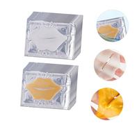 LIFKOME 20pcs Moisturizing Collagen Lip Pads Hydrating Lip Mask for Women Smooth Nourish and Safe Skin-friendly Gel for Travel Use