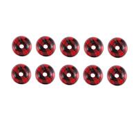 LIFKOME 20pcs Necklace Bead Jewelry Making Kit Number Loose Spacer Beads Spacer Black