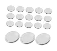 LIFKOME 20pcs Oversized Silicone Lash Pads Reusable Lash Tile Pallet for Precise Eyelash Extension Placement Professional Makeup Tool Compatible with Various Eye Shapes