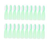 LIFKOME 20pcs Portable Short Handle Toothbrush Mini Soft Bristle Toothbrushes for Prison Use Design with Compact Suitable for Detention and Mental Health Facilities