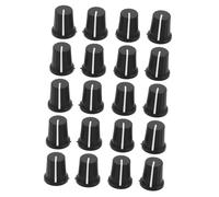 LIFKOME 20pcs Potentiometer Knobs with Plum Blossom Handle for Precise Volume and Speed Control Compatible with Audio Mixers Dj Controllers and Electronic Devices Easy to Install Knob Caps
