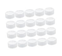 LIFKOME 20pcs Push Button Protective Covers Plastic Switch Guards for Emergency Stop Signal Buttons Easy Installation and Wear Resistant