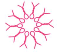 LIFKOME 20pcs Silicone Flexible Perm Rods Small Hair Curlers for Long and Short Hair Styling Safe Women