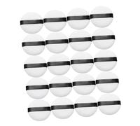 LIFKOME 20pcs Small White Makeup Comfortable Cosmetic Applicators for Foundation Concealer Blusher and Loose Powder Use Random Color