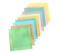 LIFKOME 20Sheets Pearlescent Origami Paper Square Glossy Metallic Folding for DIY Crafts Decorative Paper Cranes Scrapbooking Handmade Projects